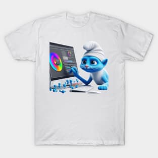 Smurf cat meme T-Shirt